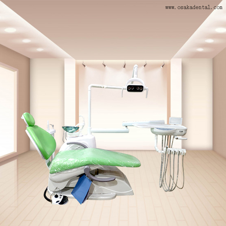 Silla dental de color verde con silla dental de alta calidad multifuminista