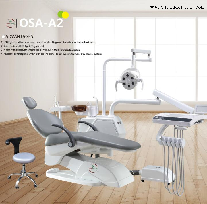 Unidad de silla dental integral de alto rendimiento