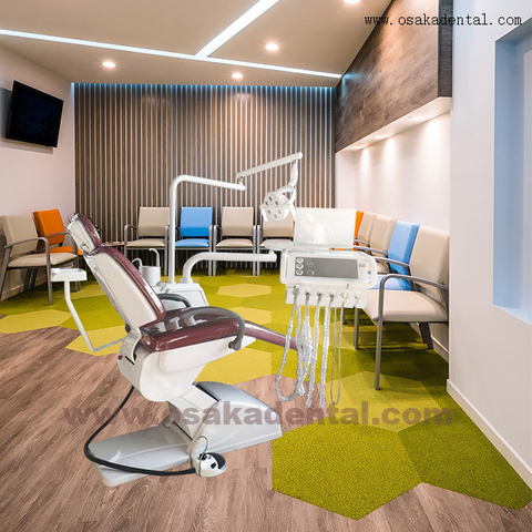 Sillón Dental con cámara bucal y monitor de 17 pulgadas