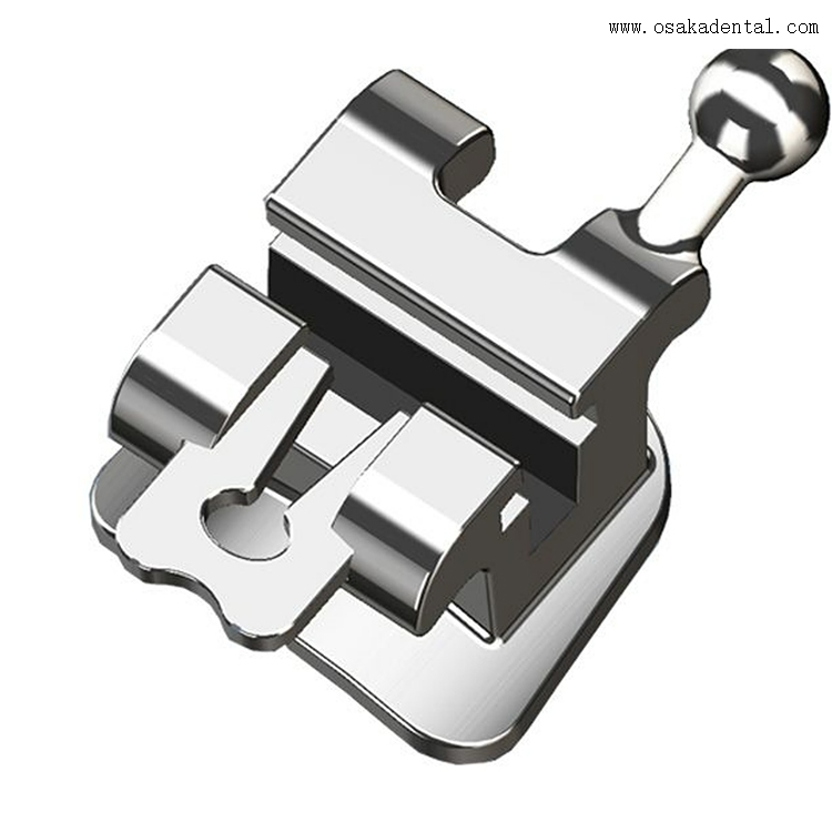 Soporte de metal de autoligado dental para ortodoncia dental