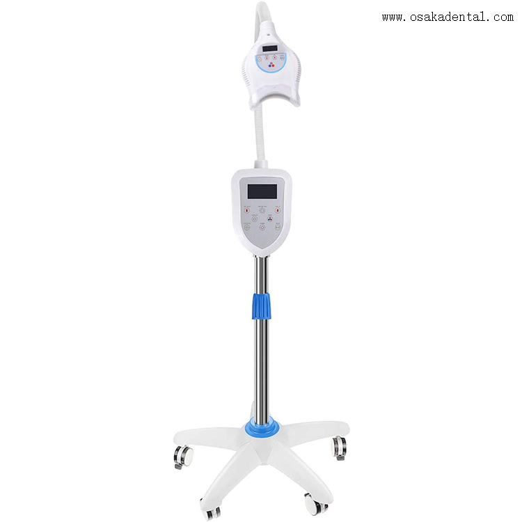 Unidad de blanqueamiento con panel de pantalla digital dental