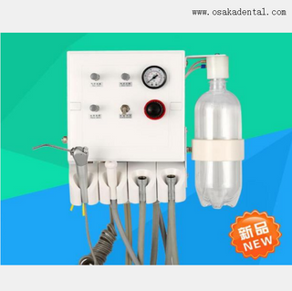 Turbina de aire portátil con pieza de mano dental ligera