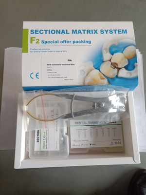 F2 Sistema de matriz seccional para tratamiento dental para pieza de mano dental