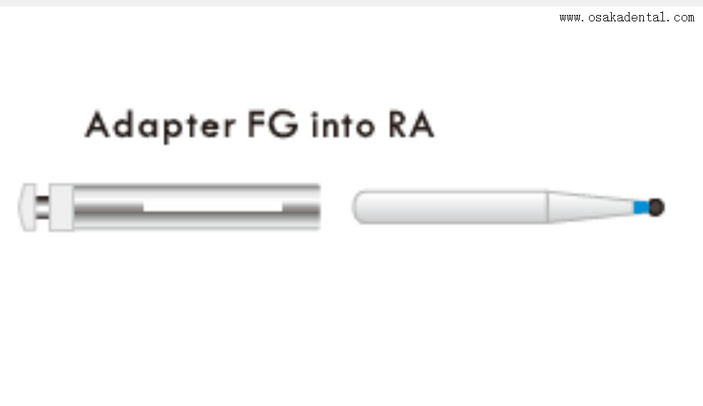 Barato Dental Burs FG-RA Adaptador Dental Burs Converter
