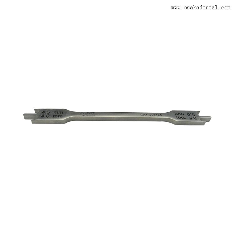 Accesorios de ortodoncia dental Medidor de posicionamiento de soporte dental