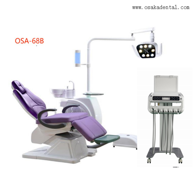 Sillón dental de alta calidad de Osaka Dental Company con material de impresión de alginato dental