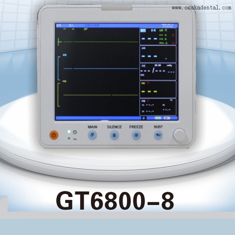 Monitor de paciente digital portátil para clínica
