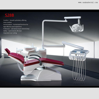Sillón dental de nuevo estilo con gran luz LED OSA-S28B