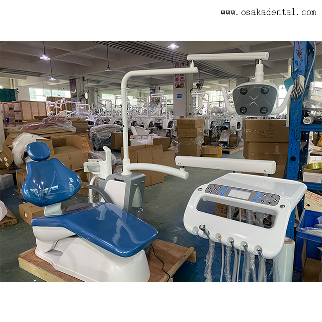 Sillón dental de diseño de nuevo estilo. 