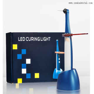 Una segunda lámpara de polimerización LED de color azul