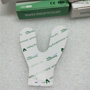 Papel para articular de boca completa con herradura