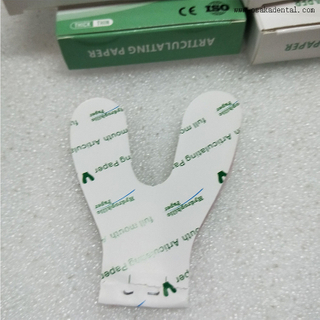 Papel para articular de boca completa con herradura