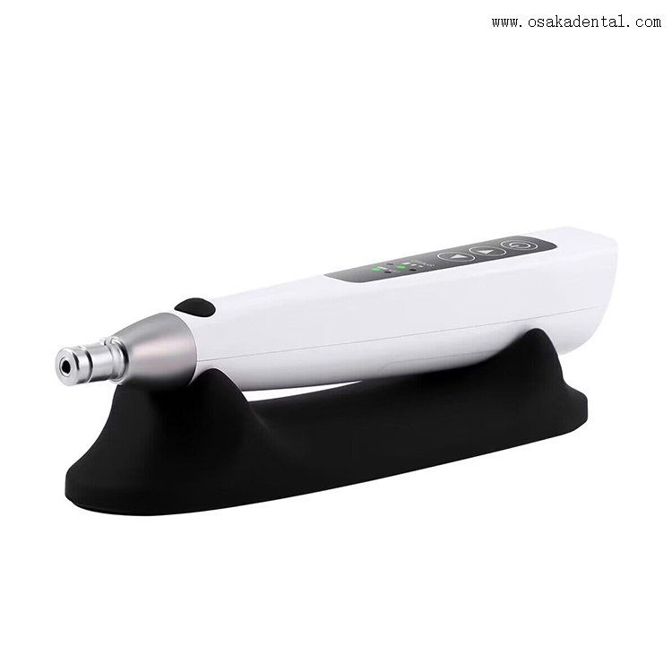 Pieza de mano de profilaxis inalámbrica con ángulos de profilaxis desechables