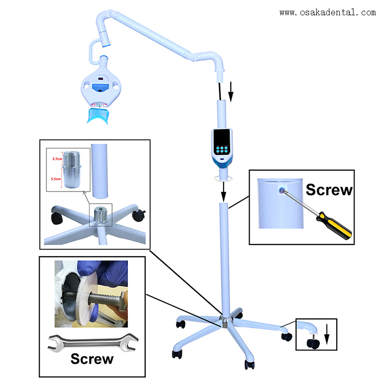 Equipo dental Máquina de blanqueamiento dental