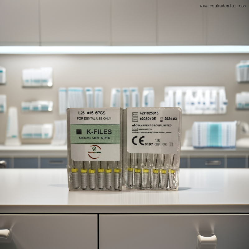Limas dentales tipos K y H de gran calidad de OSAKADENT