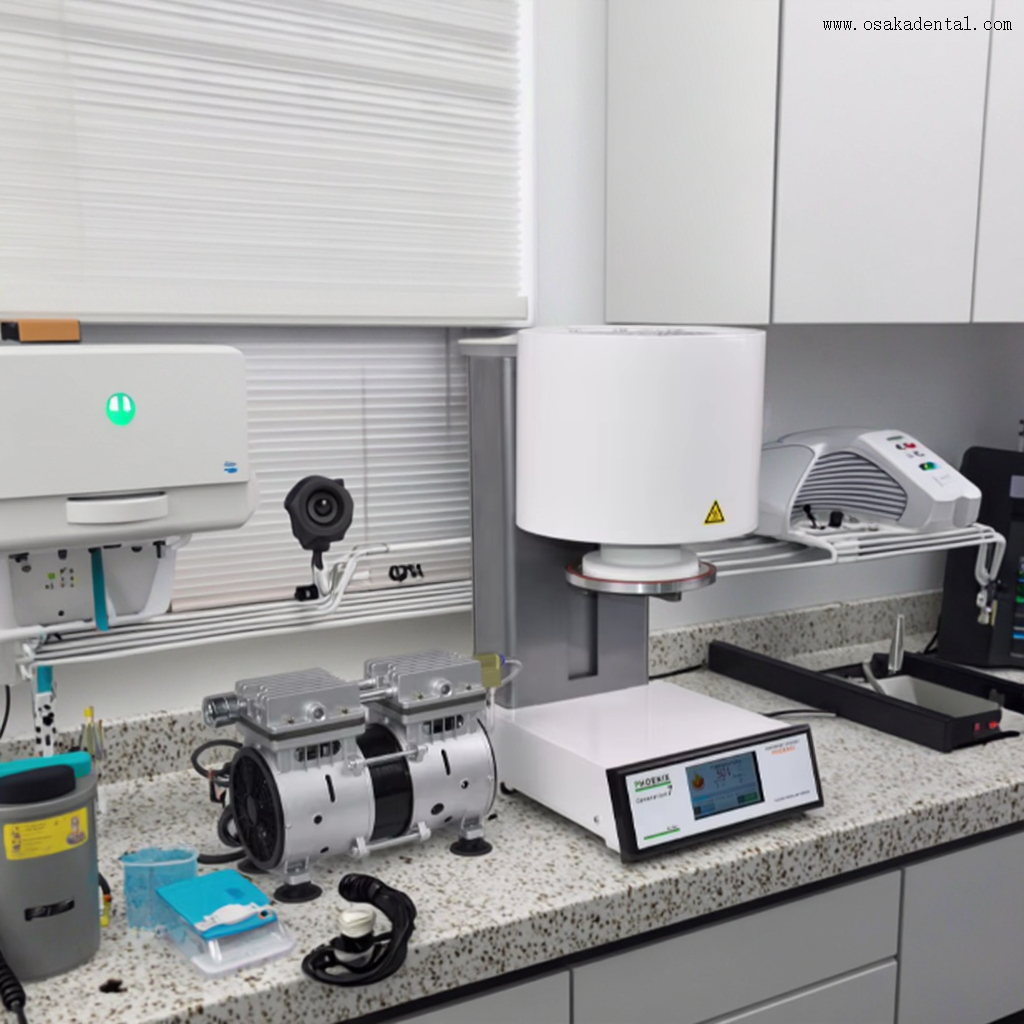 Horno de porcelana dental de alta calidad para uso en laboratorio