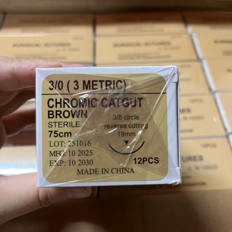 Suturas Quirúrgicas de Clínica Dental Esterilizadas por Radiación Gamma