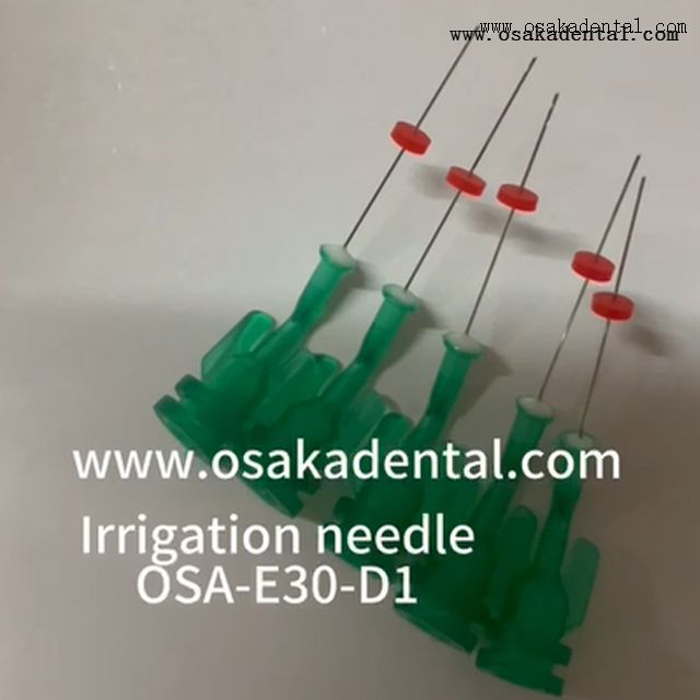 Kit de agujas dentales de ventilación lateral desechables con especificaciones de 21G/23G/25G