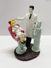 Nuevo Decoración de oficina Dental, adorno de estatuilla de dentista y niña