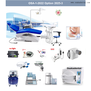 Sillón dental económico para uso en clínica hospitalaria, sillón dental con opción completa para uso en clínica dental OSA-1-2022