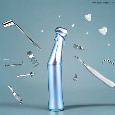 Pieza de mano dental con contraángulo 20:1 con LED 