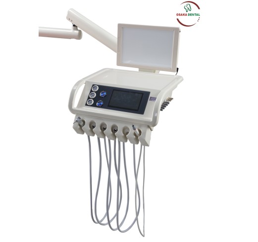 OSA-A3 Nueva unidad dental de lujo Silla dental con 9 memorias y visor panorámico de películas X