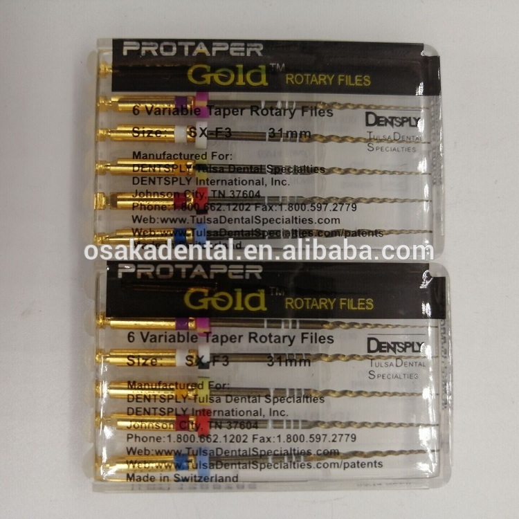 Osaka / DSB Box Packing Protaper Gold Rotary Files