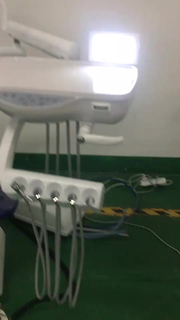 Nuevo sillón dental de diseño con luz LED en gabinete Popular en Turquía