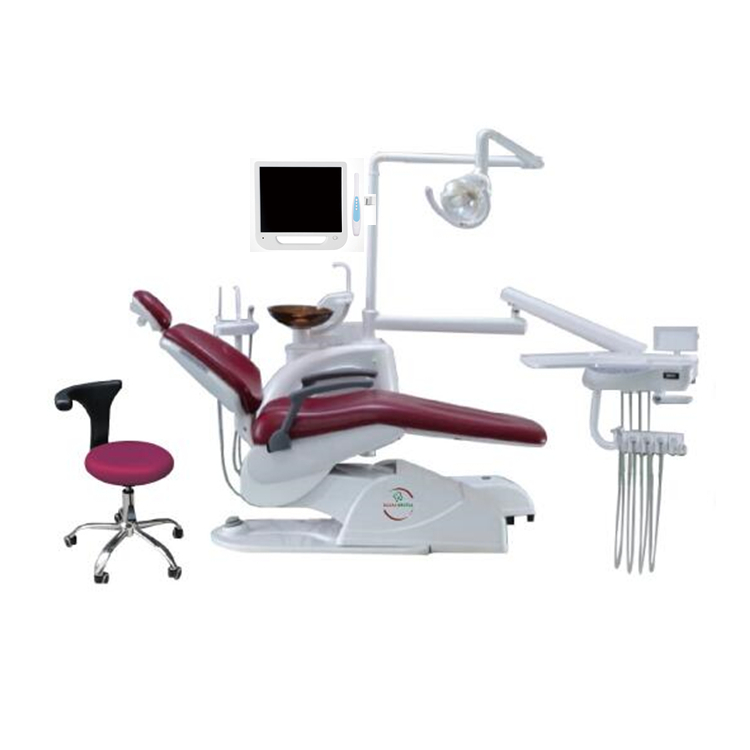 Un cómodo y buen precio Unidad dental y sillón dental con lámpara led o lámpara halógena