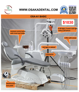 Nuevo buen precio de sillón/unidad dental con todos los equipos del juego completo