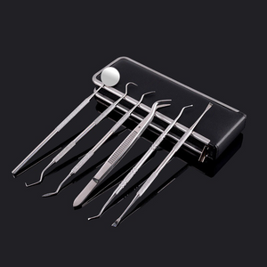 A Dental Instrument 6 PCS One Set con bolsa de embalaje