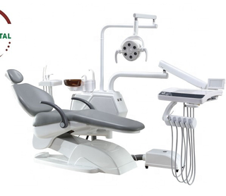 Nueva unidad dental de diseño dental con 6 lámparas LED y sensor X-Film
