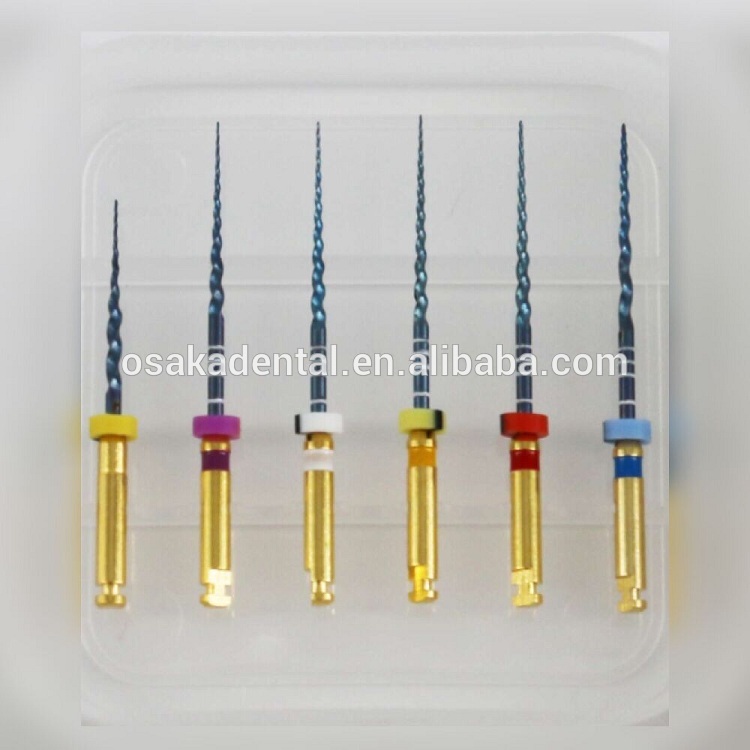 Embalaje neutral o embalaje Osaka Activación de niti azul Archivos Protaper