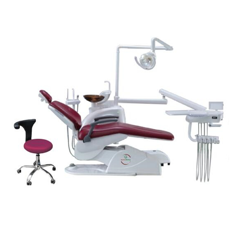 Un cómodo y buen precio Unidad dental y sillón dental con lámpara led o lámpara halógena