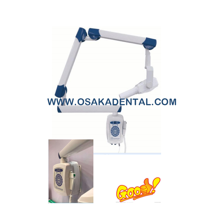 Máquina móvil de rayos X dental con montaje en pared