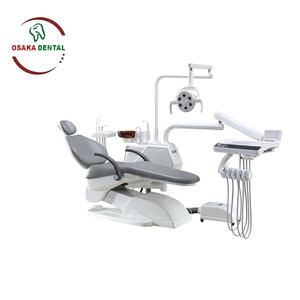 Unidad dental de alta calidad con panel de control de pantalla táctil Pedal multifunción