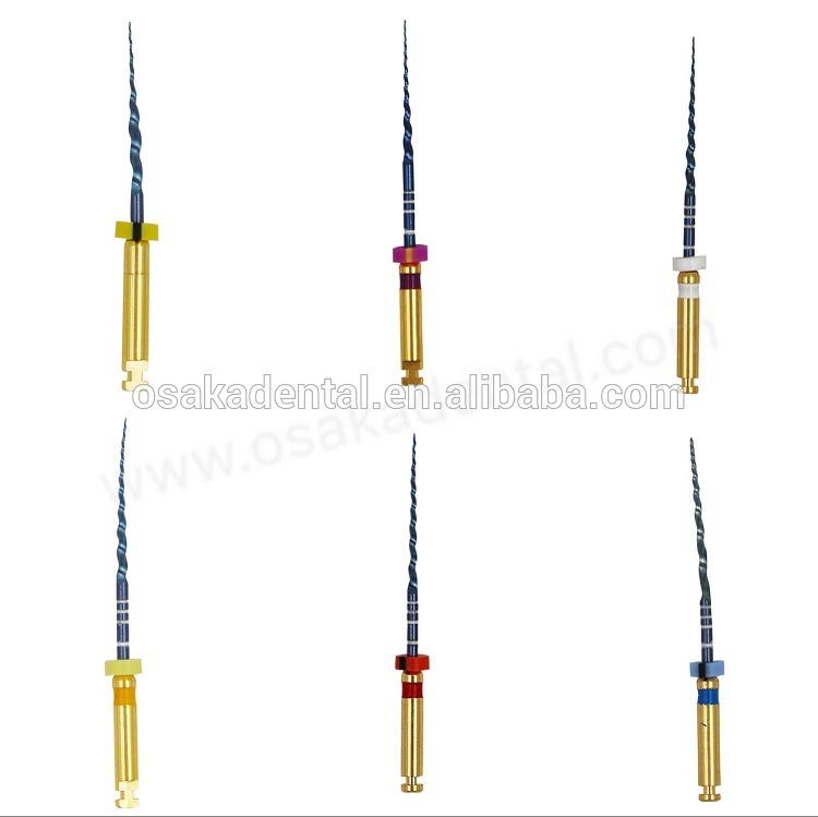 Embalaje neutral o embalaje Osaka Activación de niti azul Archivos Protaper