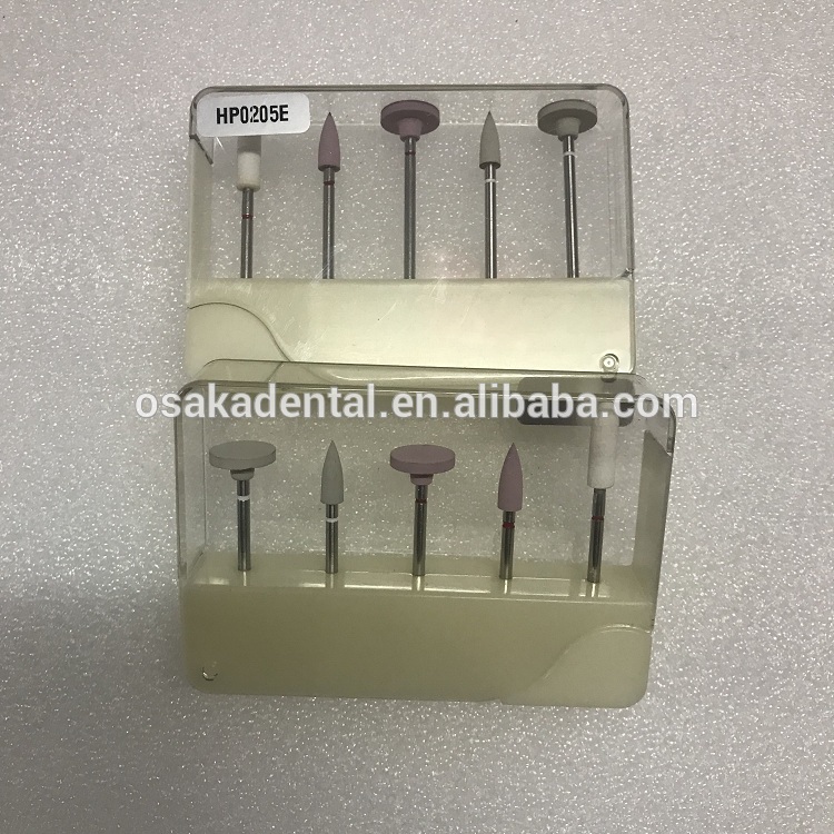 Esmalte dental Bur Kit de pulido de porcelana (extraoral / práctico) HP0205E