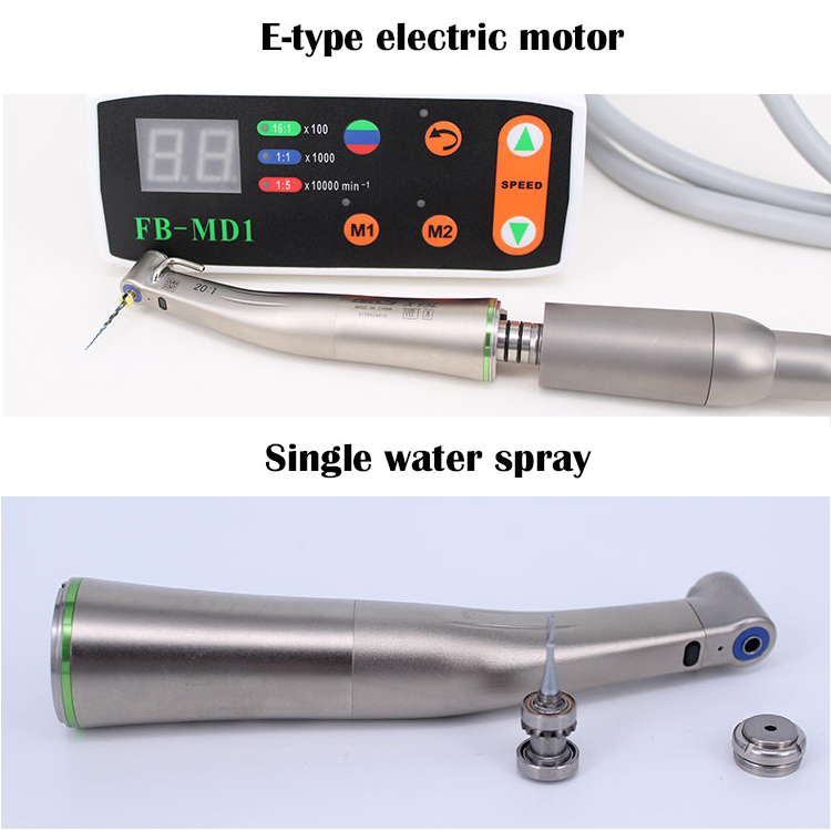 Equipo dental OSAKA contra ángulo 20: 1 velocidad de reducción implante pieza de mano dental