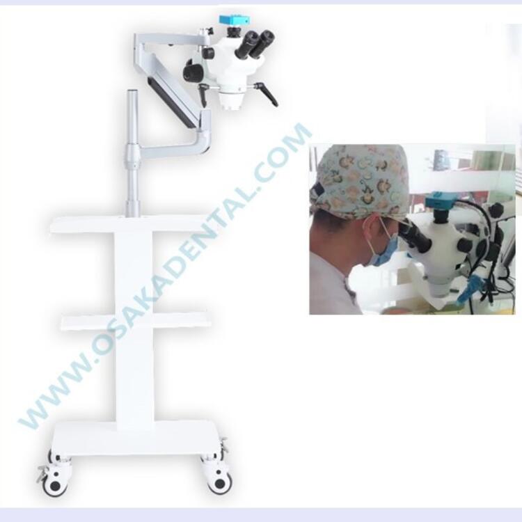 Un nuevo producto Microscopio dental portátil con cámara y carro móvil