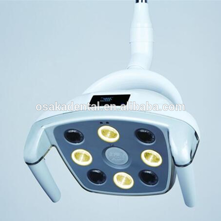 Una nueva y moderna lámpara LED Dental 8 con luz amarilla y blanca