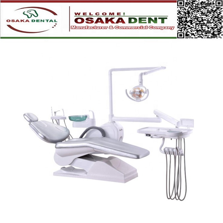 Unidad dental de tipo económico con sillón dental y luz LED