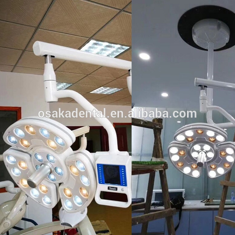 Se instala una lámpara de siembra de 26 LED bombillas sin sombra Dental LED en la pared
