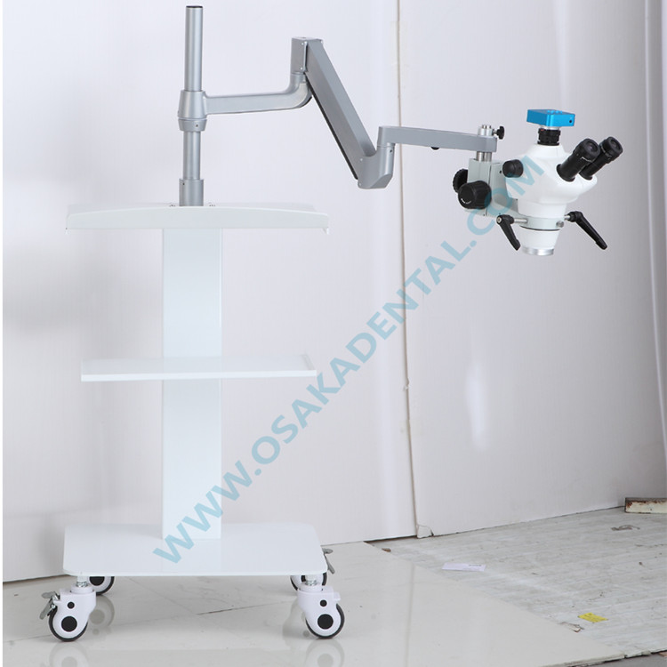 Un nuevo producto Microscopio dental portátil con cámara y carro móvil