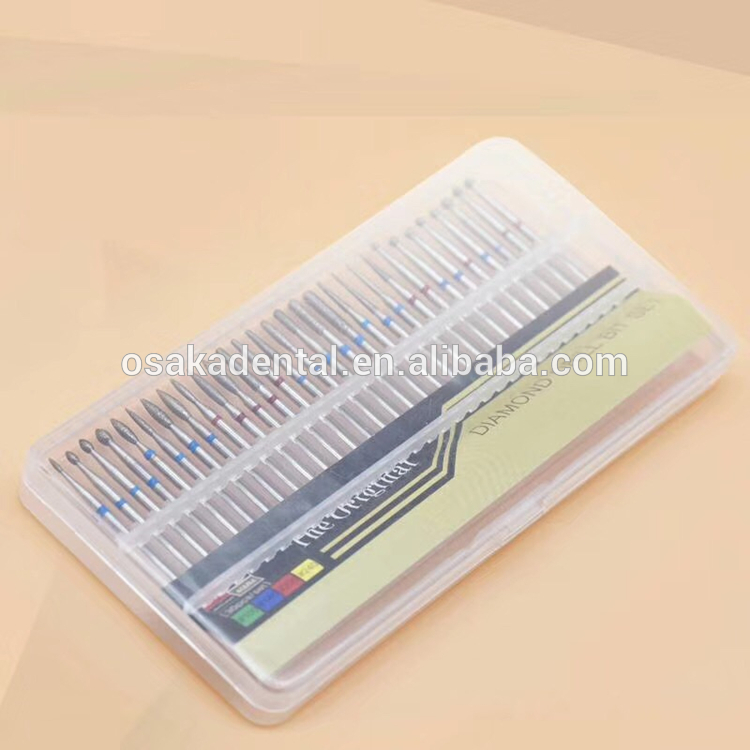 A Dental Hp Long Diamond Burs para pieza de mano recta