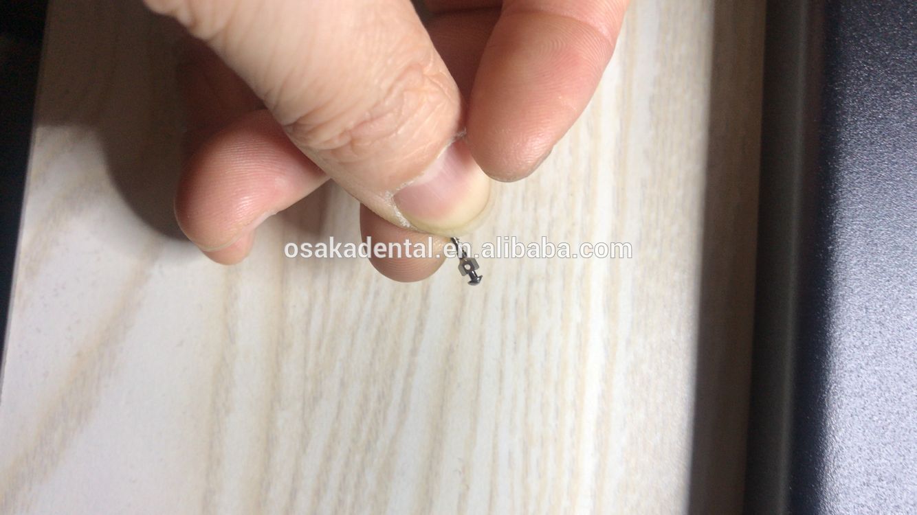 Microimplante de ortodoncia dental de aleación de titanio autoperforante