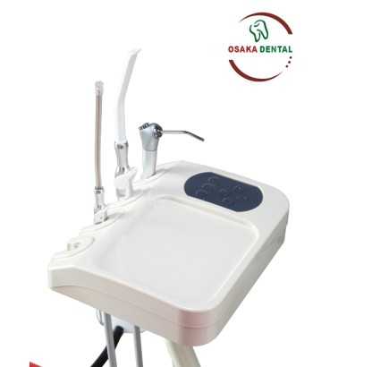 Silla dental nueva unidad dental OSA-A3 con 9 recuerdos y visor de películas X panorama