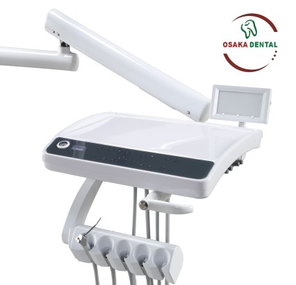 Nuevo diseño de la unidad dental del sillón dental con 6 lámparas LED y sensor X-Film