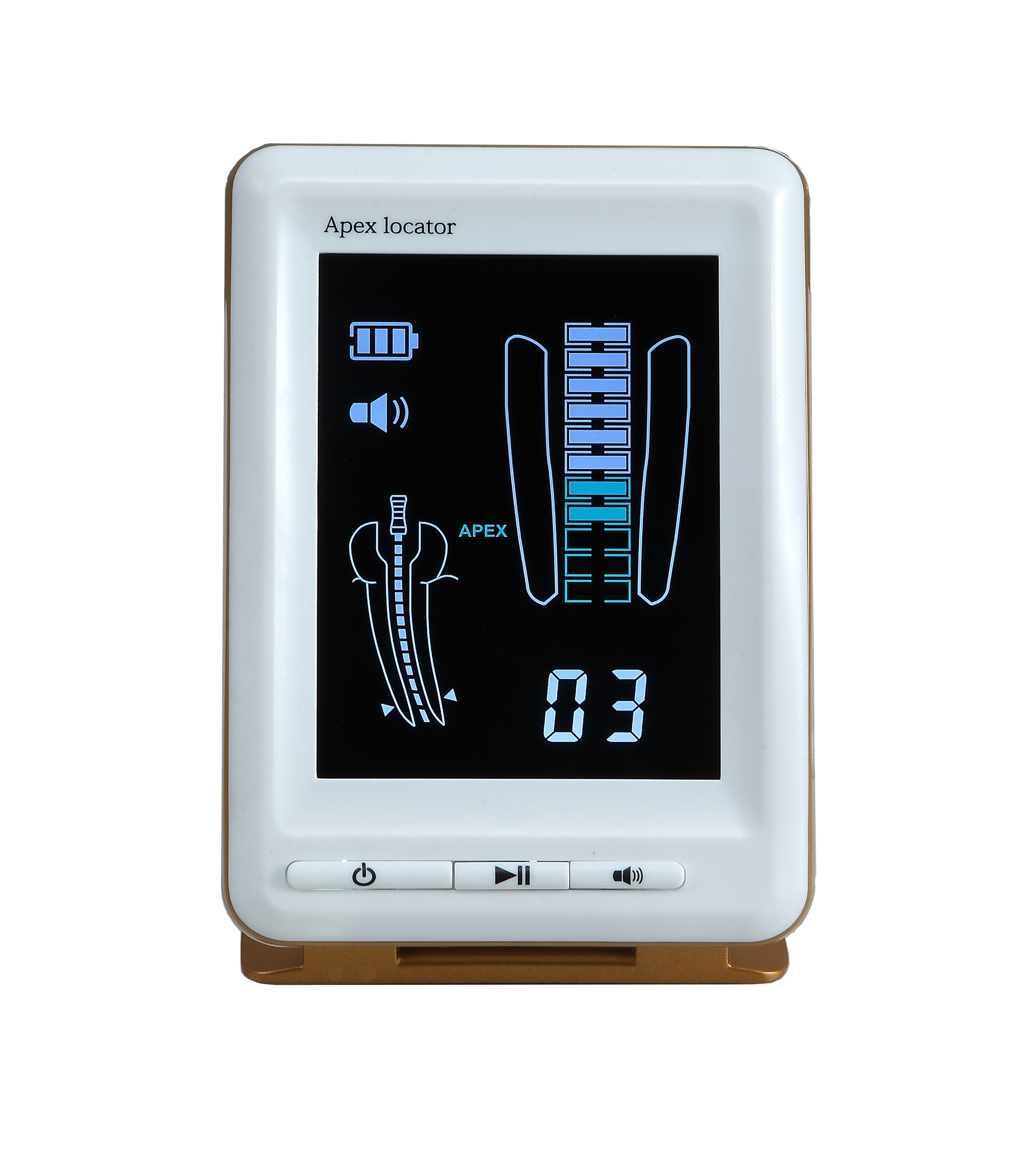 Localizador electrónico de apex electrónico / medidor de endodoncia dental para endodoncia V3